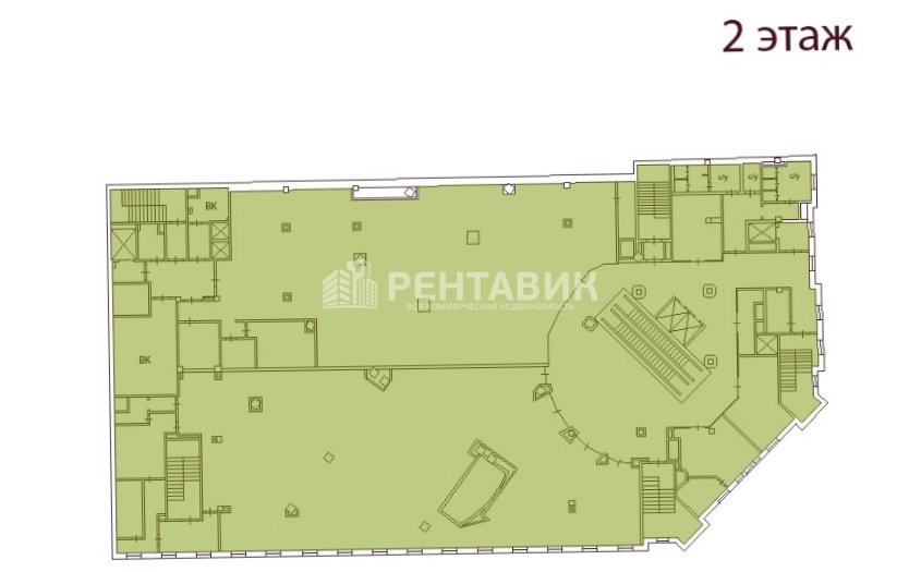 Здание целиком Адмирал площадью 9290 квадратных метров