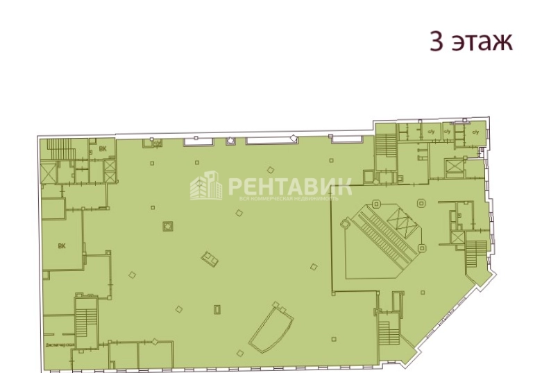 Здание целиком Адмирал площадью 9290 квадратных метров
