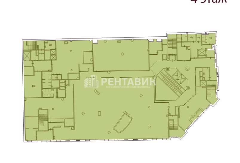 Здание целиком Адмирал площадью 9290 квадратных метров