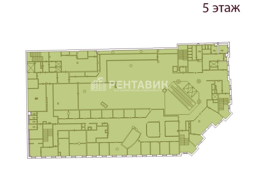 Здание целиком Адмирал площадью 9290 квадратных метров