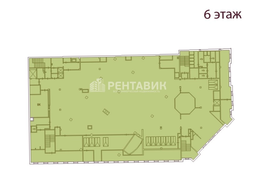 Здание целиком Адмирал площадью 9290 квадратных метров