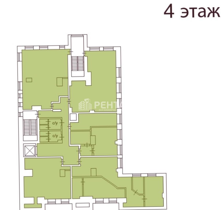 Офис Сенатор на Московском 60-129 площадью 511.3 квадратных метров