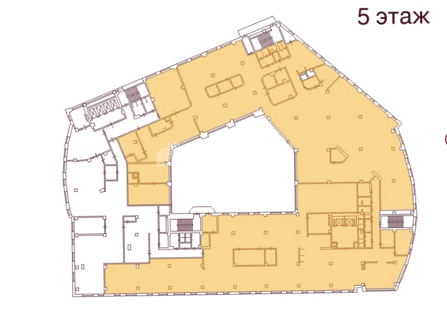 Офис Сенатор Профессора Попова, 37 Щ площадью 2225 квадратных метров