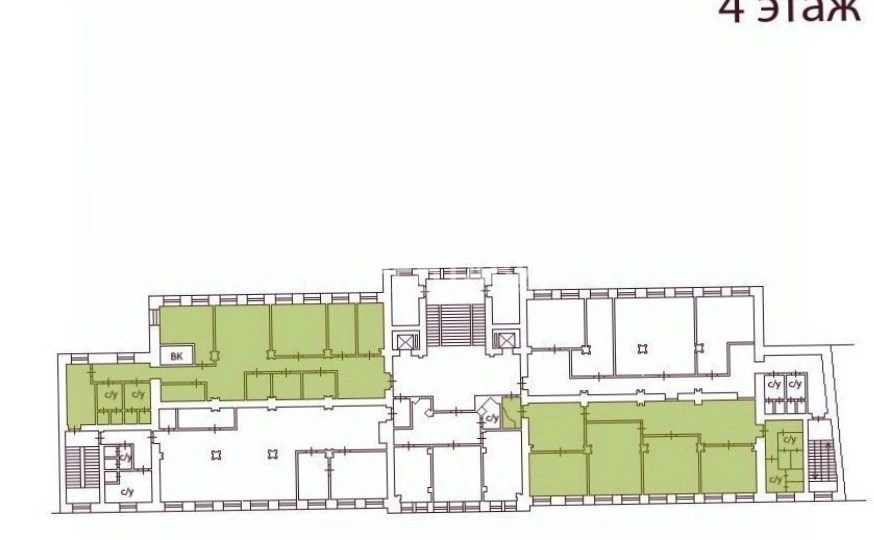 Офис Сенатор на Чайковского, 1 площадью 393.2 квадратных метров