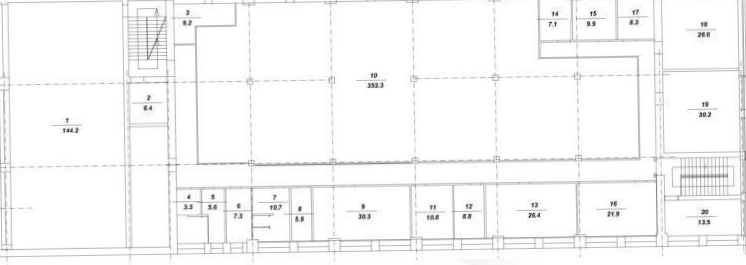 Здание целиком Графский 12Ас1 площадью 2606.8 квадратных метров