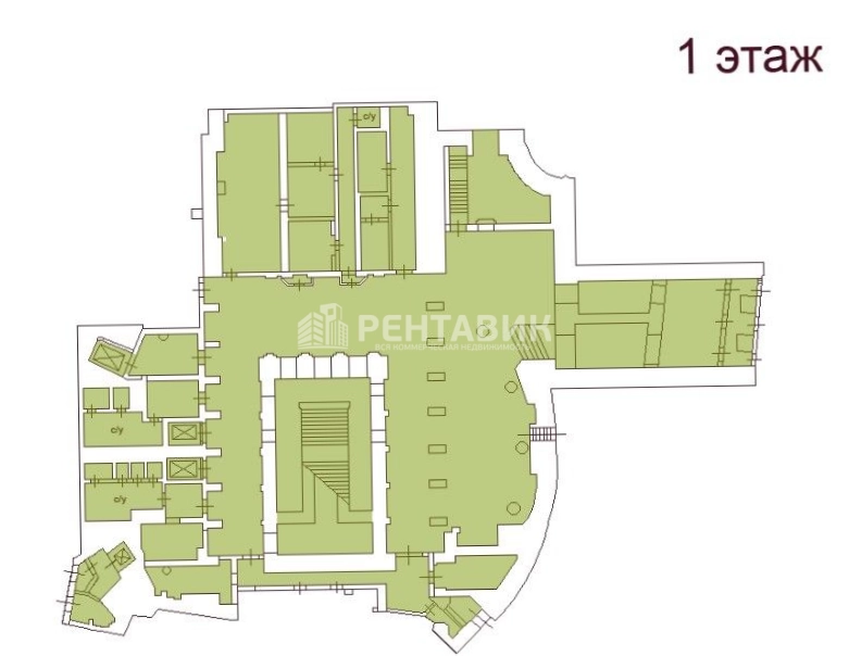 Здание целиком Реки Мойки, 59-15 площадью 13144 квадратных метров