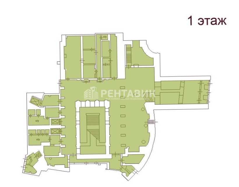 Здание целиком Реки Мойки, 59-15 площадью 13144 квадратных метров