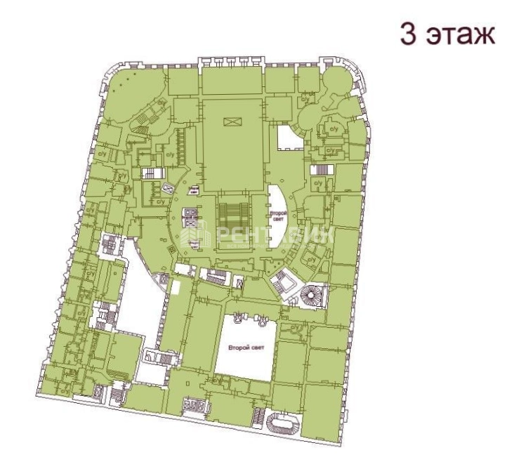 Здание целиком Реки Мойки, 59-15 площадью 13144 квадратных метров
