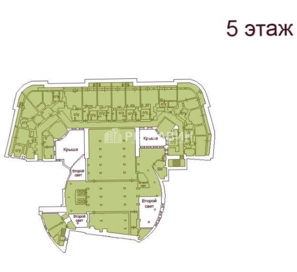 Здание целиком Реки Мойки, 59-15 площадью 13144 квадратных метров