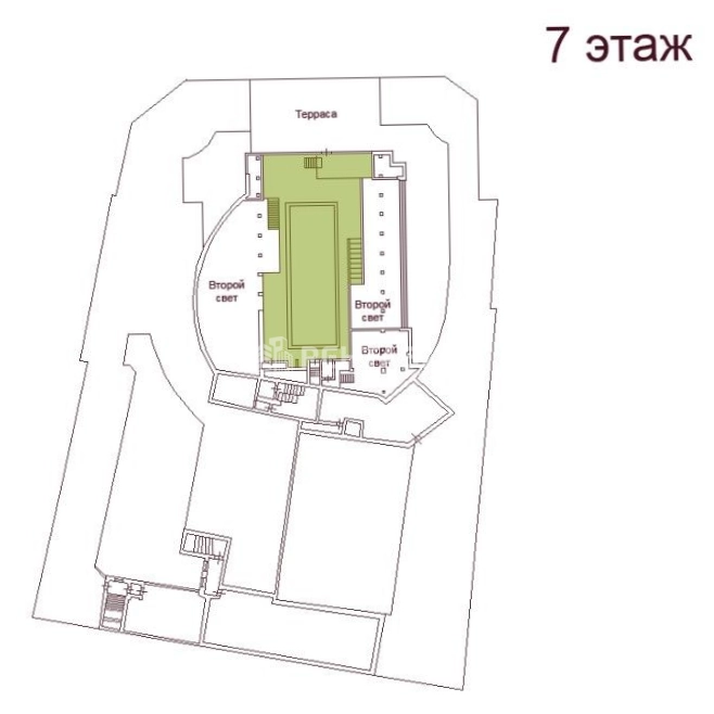 Здание целиком Реки Мойки, 59-15 площадью 13144 квадратных метров