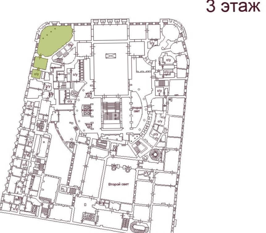 Офис Реки Мойки, 59-15 площадью 209.1 квадратных метров