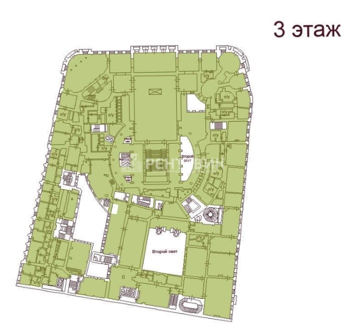 Офис Реки Мойки, 59-15 площадью 3570.2 квадратных метров