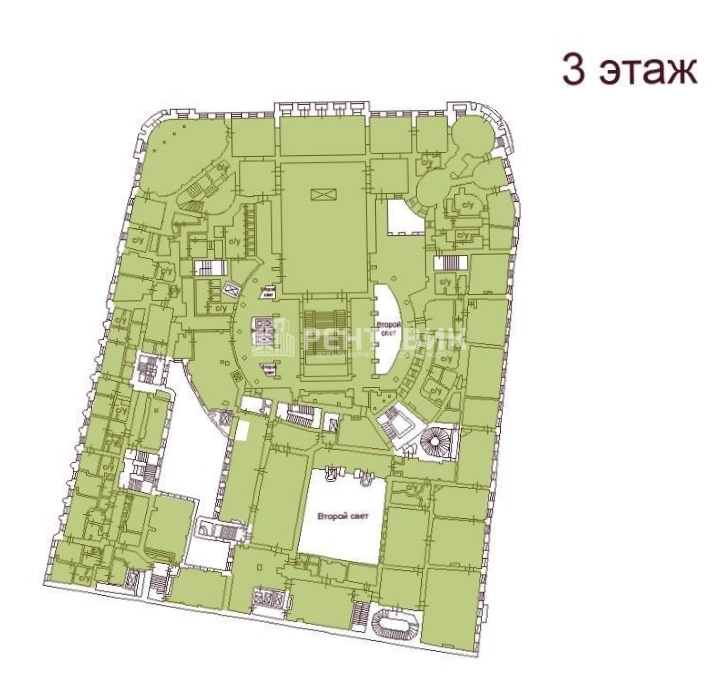 Офис Реки Мойки, 59-15 площадью 3570.2 квадратных метров