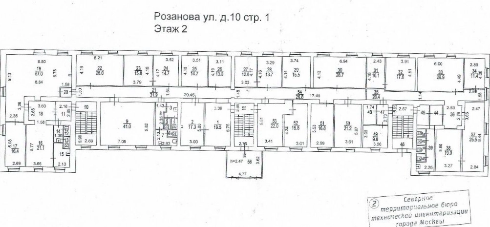 Здание целиком Розанова 10с1 площадью 4424 квадратных метров