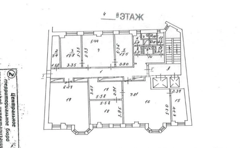 Здание целиком Уланский, 22с2 площадью 1977 квадратных метров