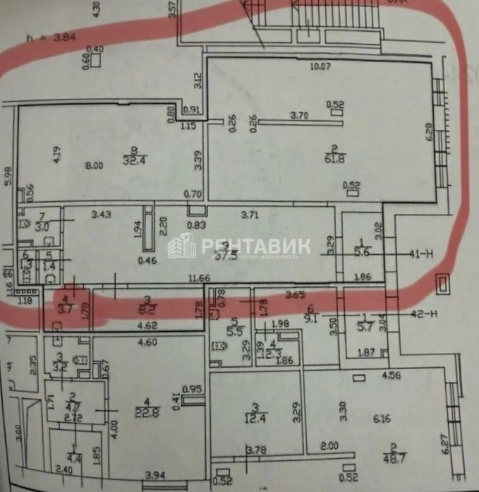 Торговая площадь Катерников, 5к1 площадью 154.9 квадратных метров