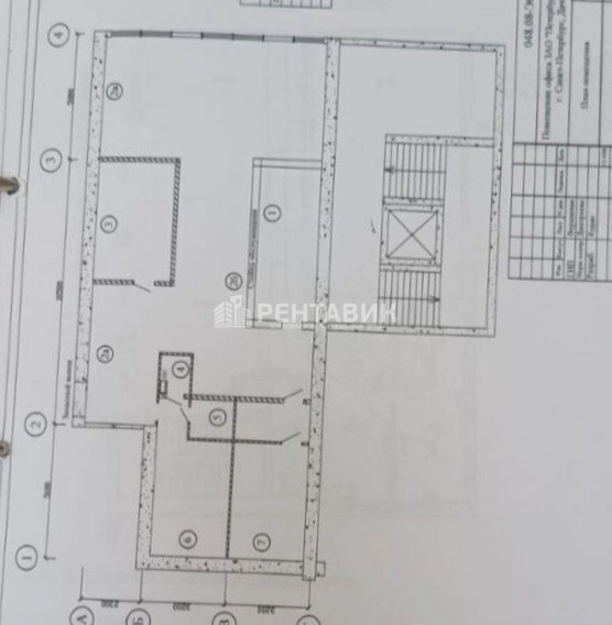 Офис Дачный, 6 к 1 площадью 165 квадратных метров