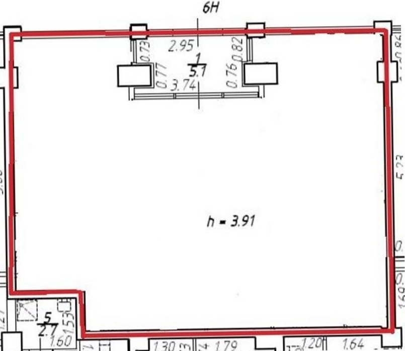 Помещение свободного назначения Парголово, Заречная, 13к3 площадью 89.6 квадратных метров