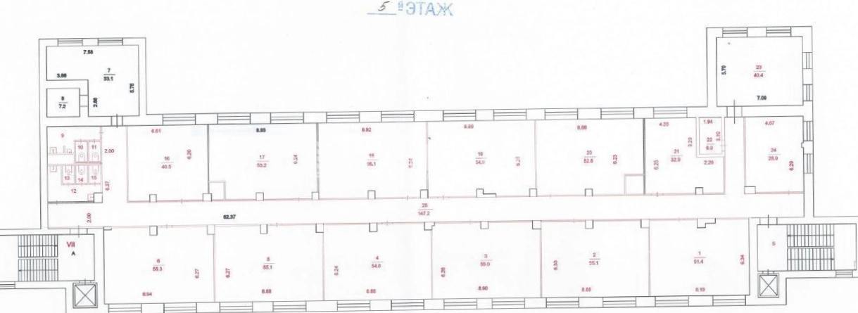 Здание целиком Ибрагимова, 31к1 площадью 6676.8 квадратных метров