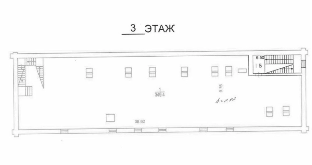 Здание целиком Ольховская, 45с3 площадью 1577 квадратных метров