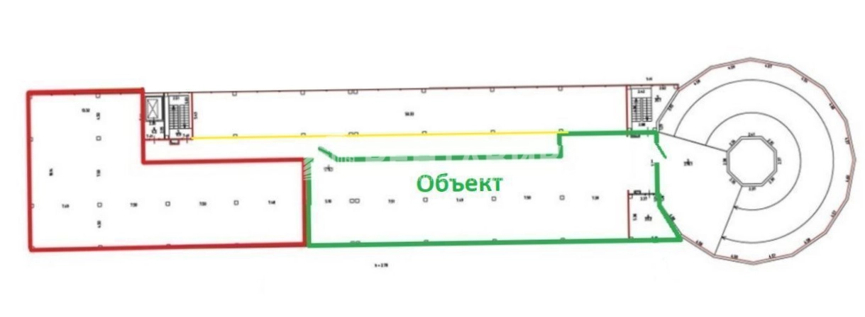 Помещение свободного назначения Бестужевская, 7к5 площадью 400 квадратных метров