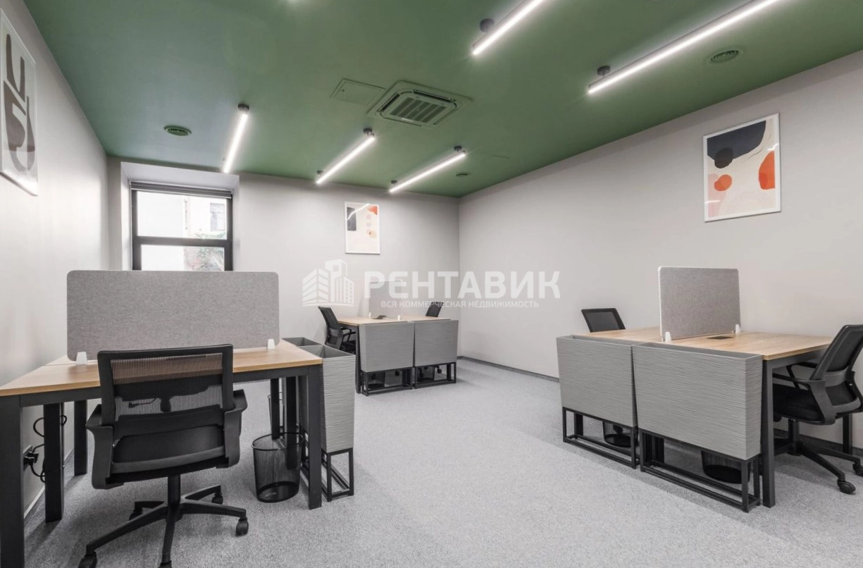 Офис Верейская, 16 площадью 975 квадратных метров