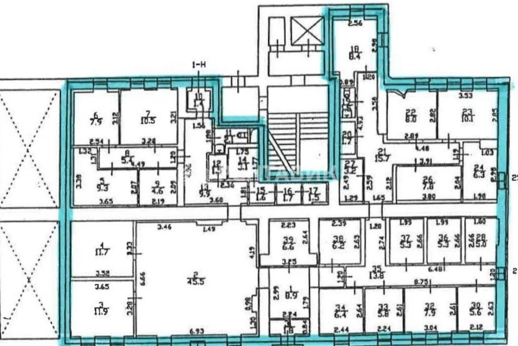 Офис Чкаловский, 54 площадью 271 квадратных метров