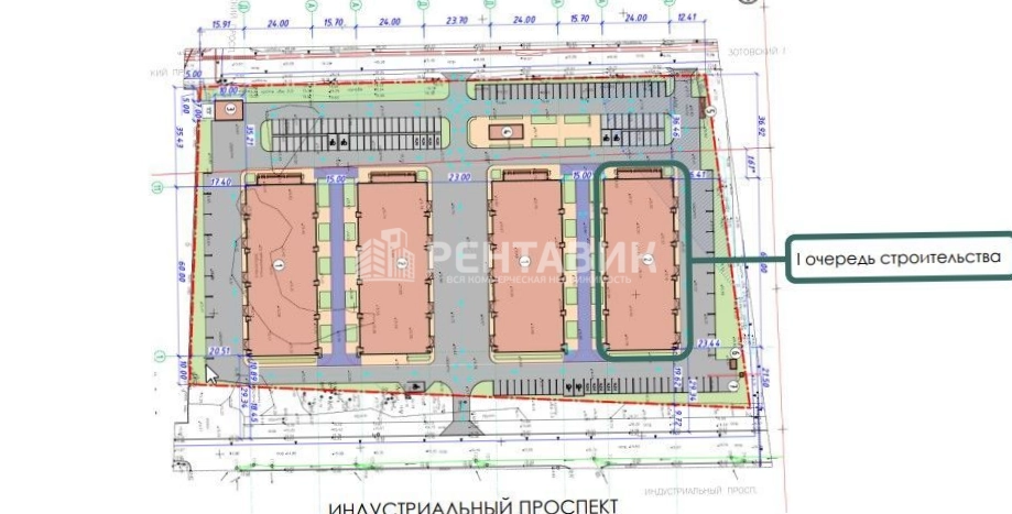 Торговая площадь Индустриальный, 84с1 площадью 420 квадратных метров
