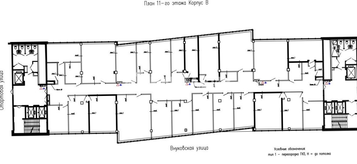 Офис Пулково Скай площадью 2209 квадратных метров
