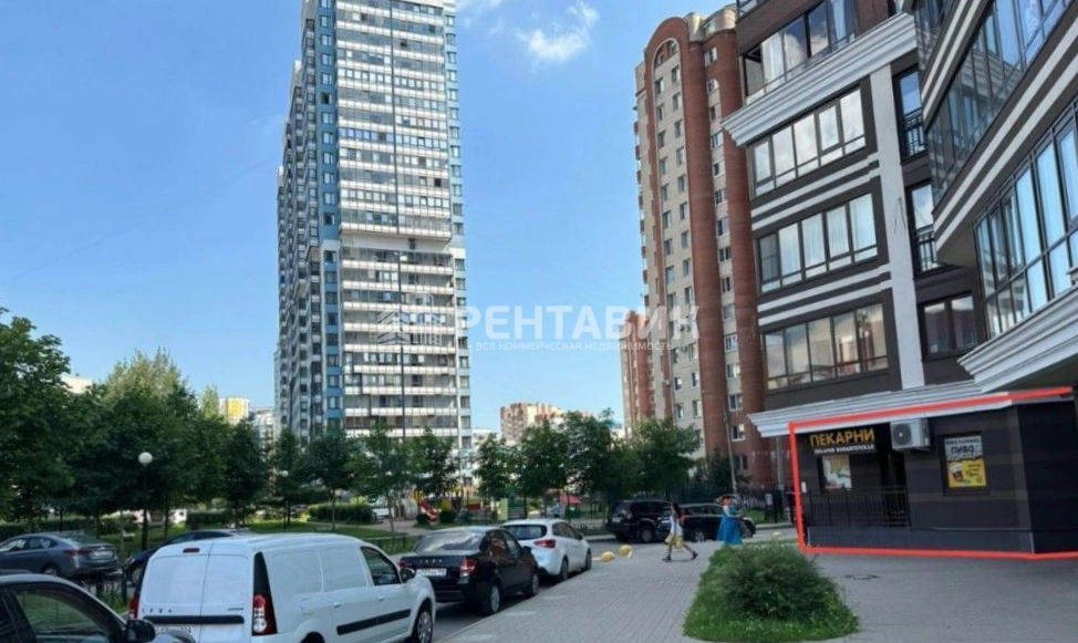 Торговая площадь Таллинский парк площадью 93 квадратных метров