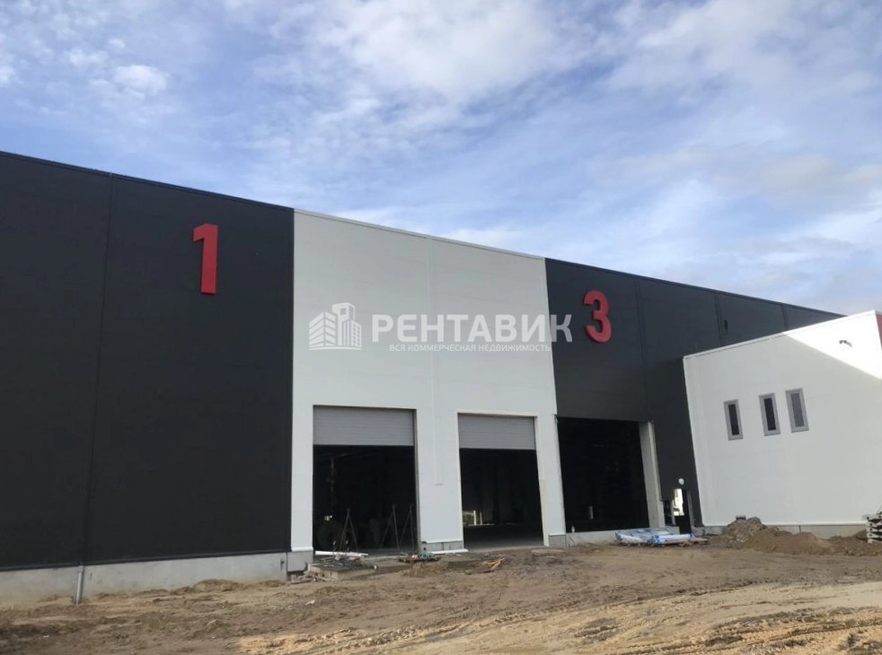 Производство Разметелево площадью 9900 квадратных метров