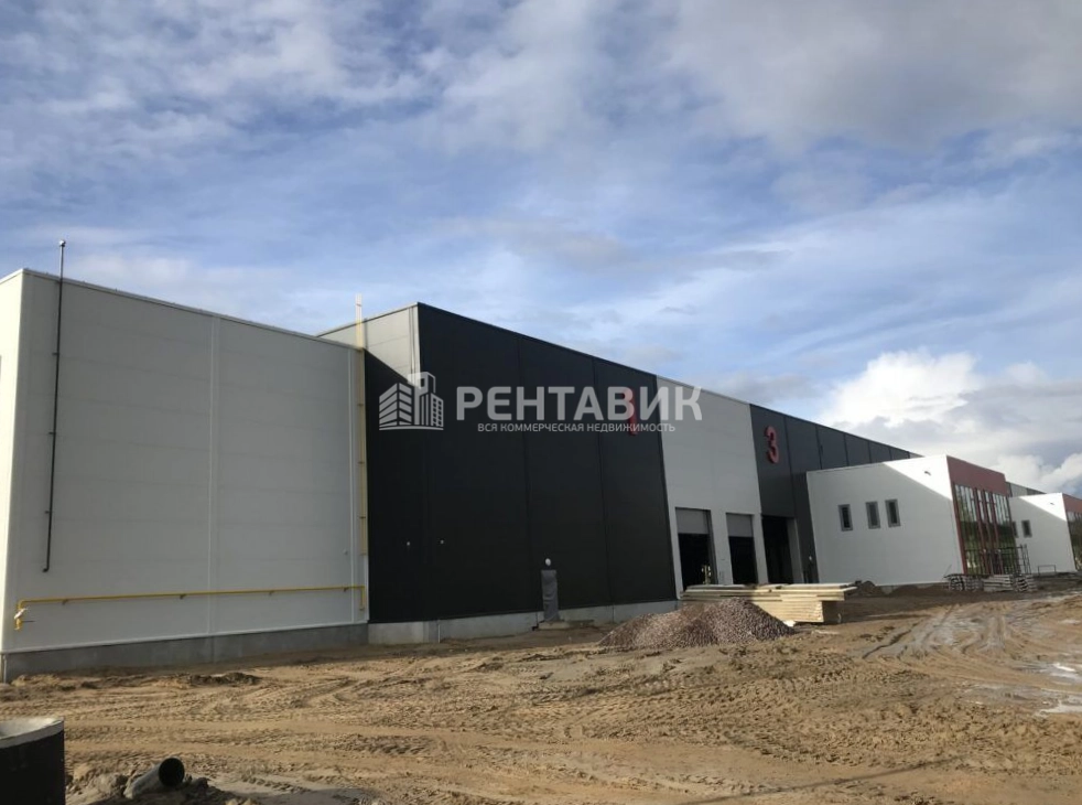 Производство Разметелево площадью 6804 квадратных метров