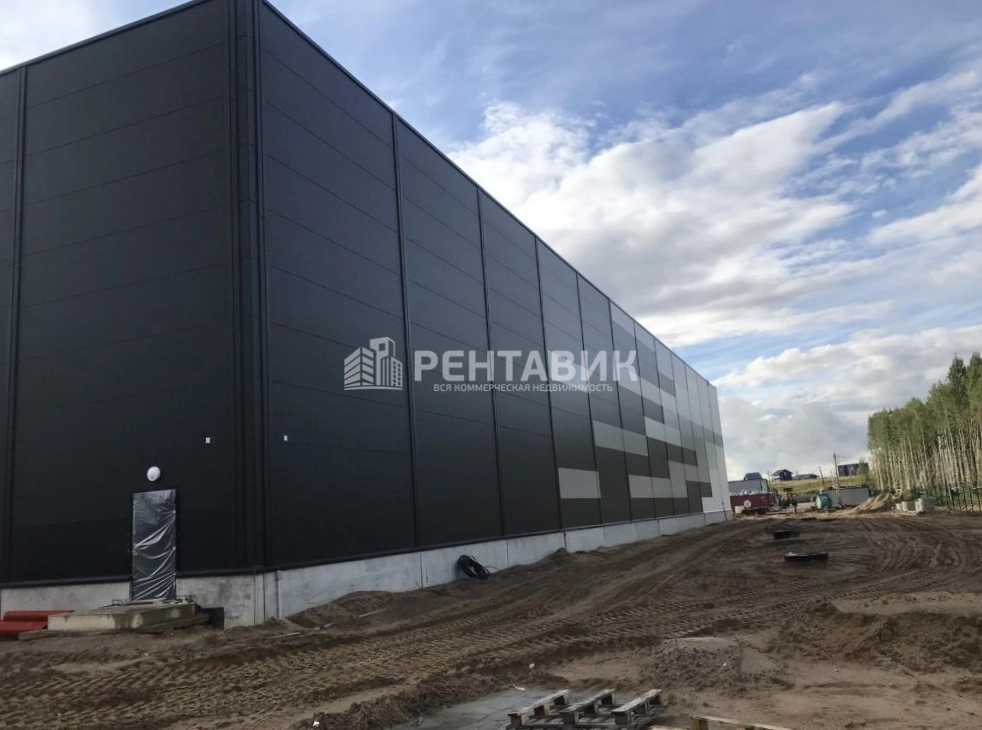 Производство Разметелево площадью 2032 квадратных метров