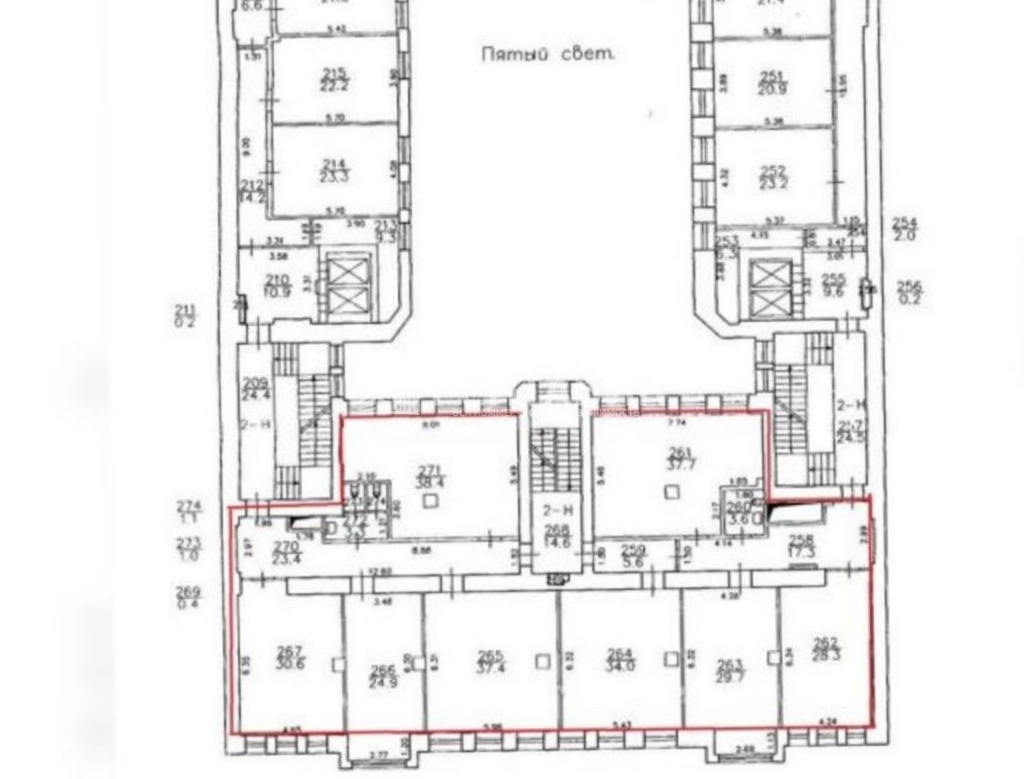 Офис Магнус площадью 320.5 квадратных метров