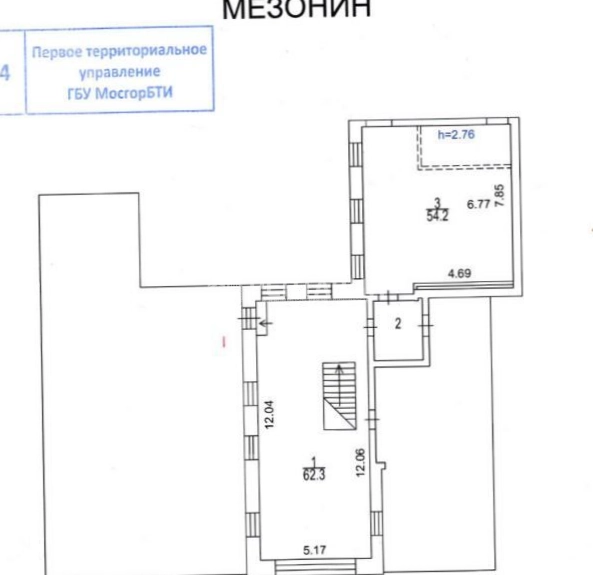Здание целиком Большая Полянка, 39с1 площадью 765 квадратных метров