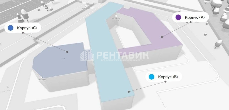 Офис Профсоюзная, 125 площадью 1009.5 квадратных метров