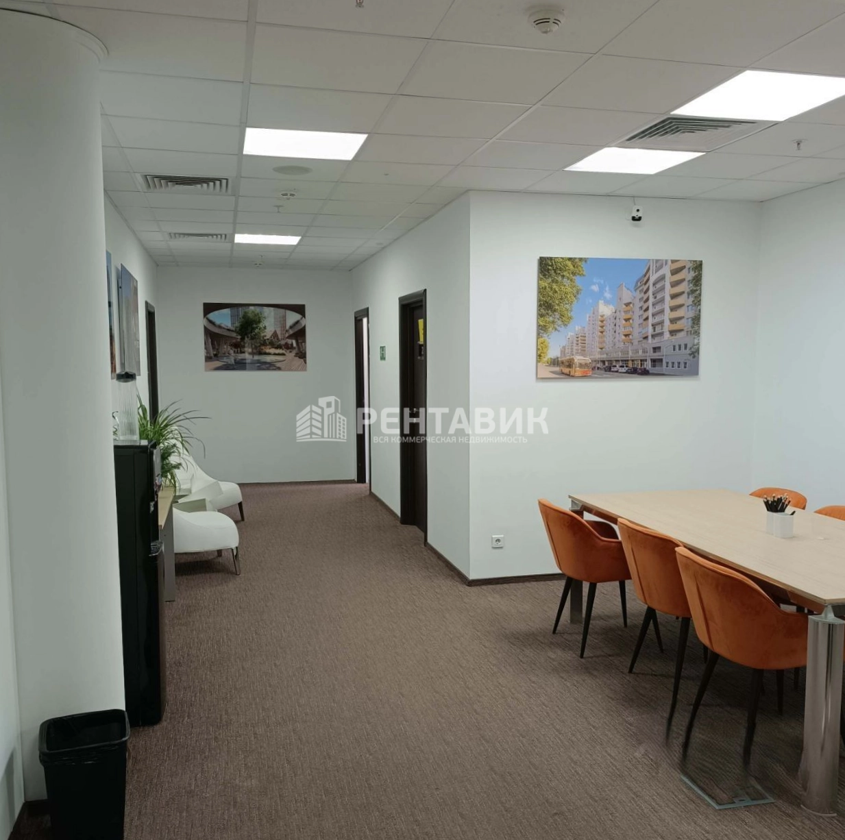Офис Арбат Плаза площадью 276.5 квадратных метров