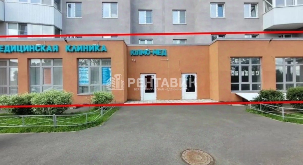 Помещение свободного назначения Тихоокеанская, 1 к 2 площадью 451 квадратных метров