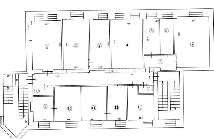 Офис Котельническая, 25с1 площадью 186.6 квадратных метров