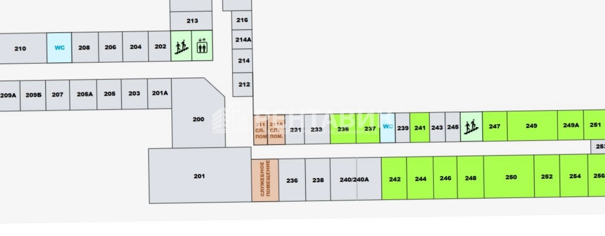 Офис Престиж площадью 310 квадратных метров