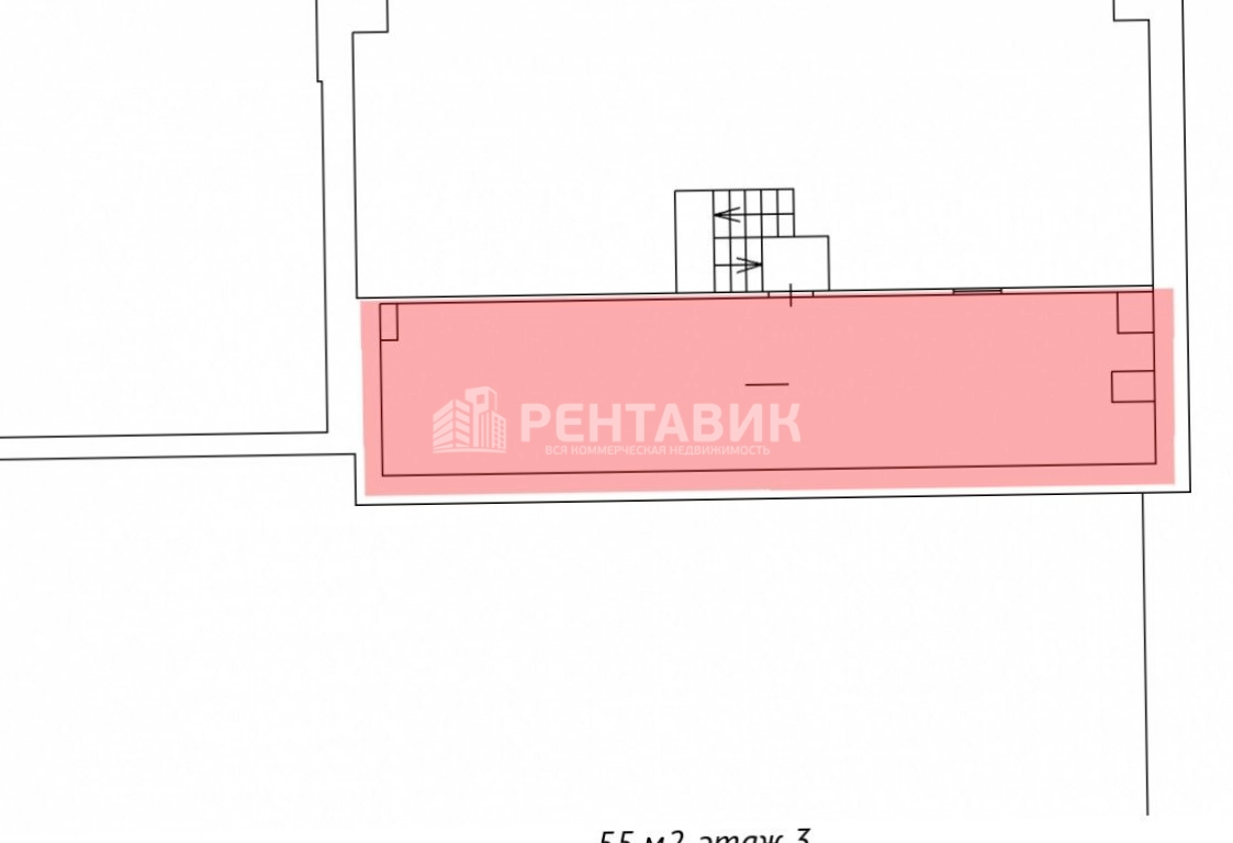 Склад Заозёрная 8 площадью 1005.8 квадратных метров