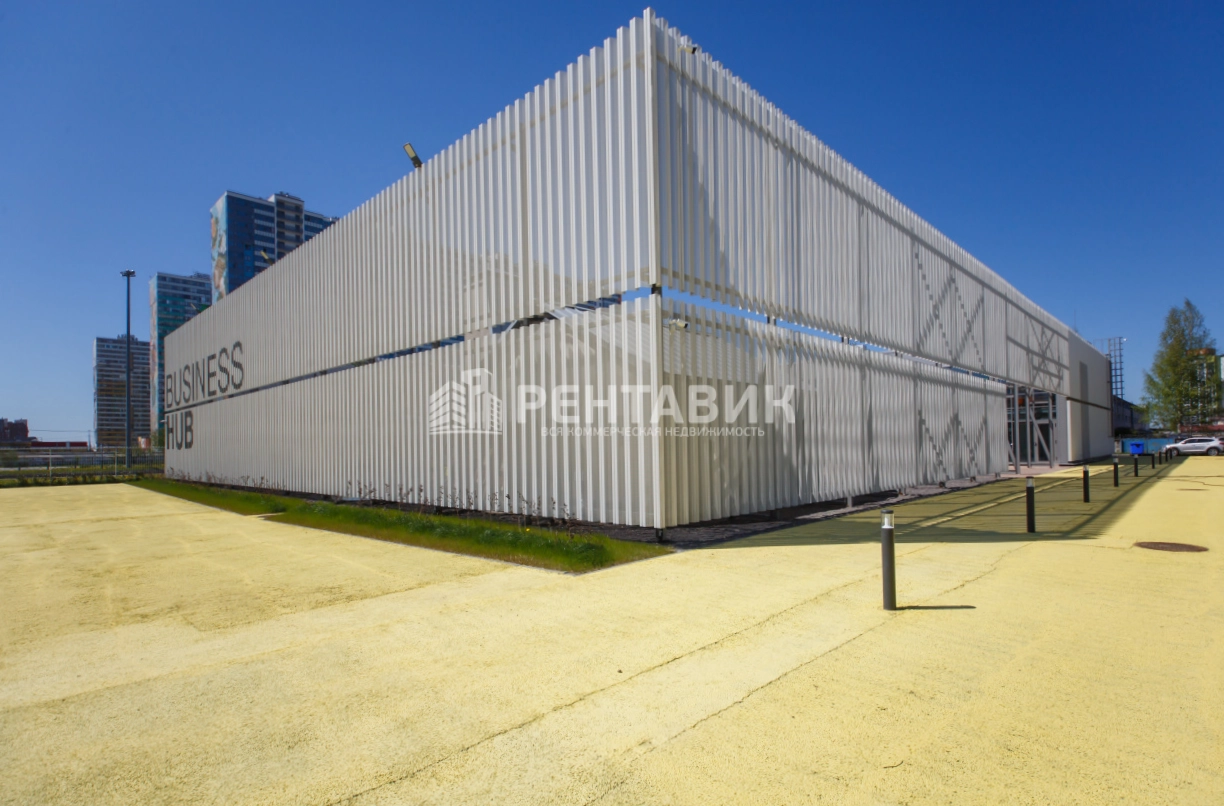 Здание Business Hub по адресу г Санкт-Петербург, ул Ново-Никитинская, д 18 стр 1