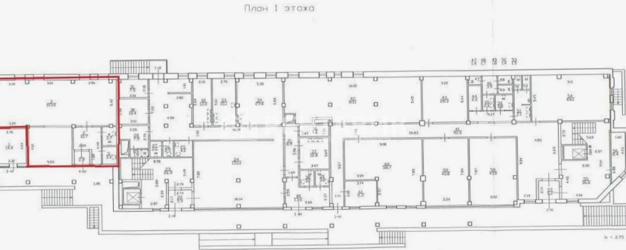 Офис Стоун площадью 123.7 квадратных метров