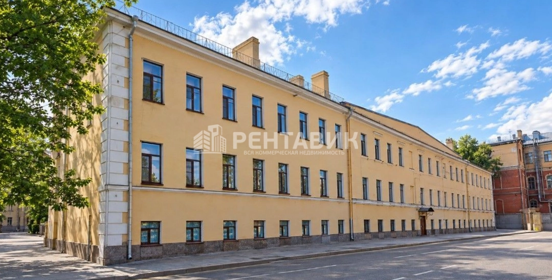 фасад дома, здание по адресу г Санкт-Петербург, наб Реки Фонтанки, д 156