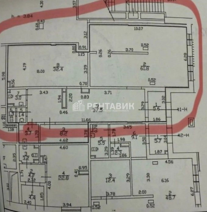 Торговая площадь Катерников, 5к1 площадью 154.9 квадратных метров