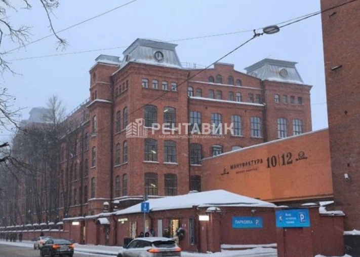 Помещение свободного назначения Красного Текстильщика, 10-12У площадью 240 квадратных метров