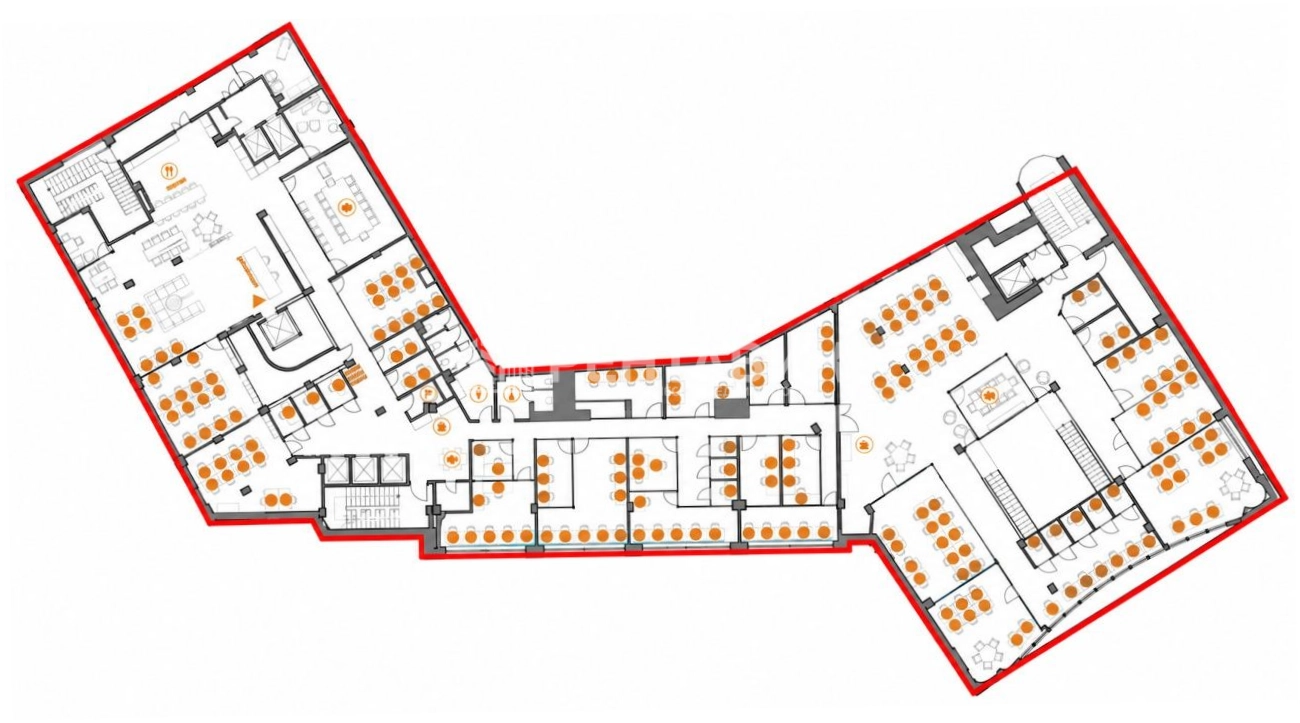 Офис Renaissance Hall площадью 1200 квадратных метров