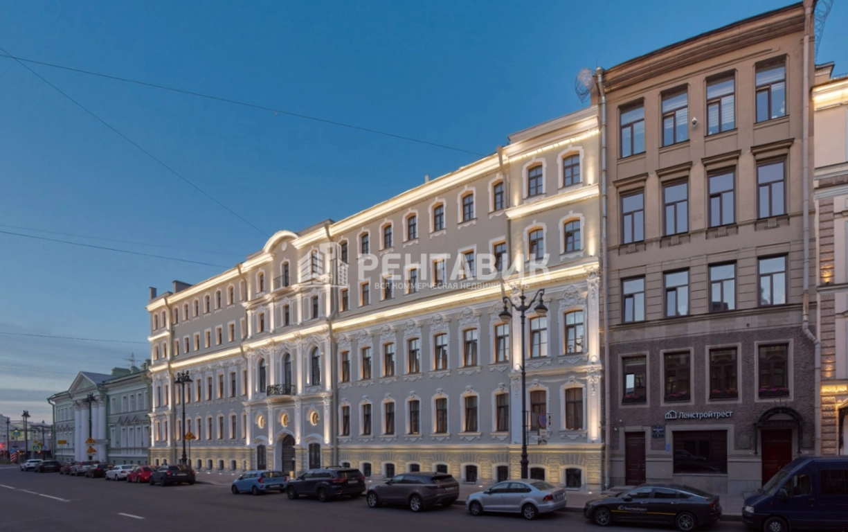 фасад дома, здание по адресу г Санкт-Петербург, ул Миллионная, д 6