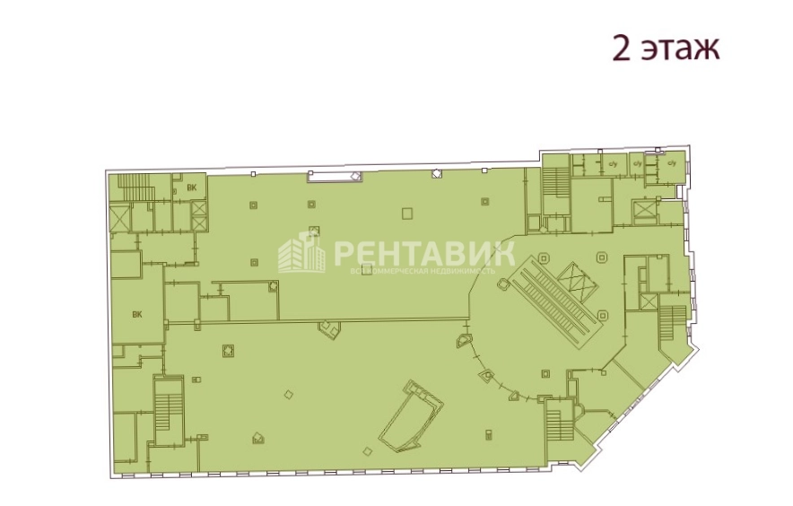 Здание целиком Адмирал площадью 9290 квадратных метров