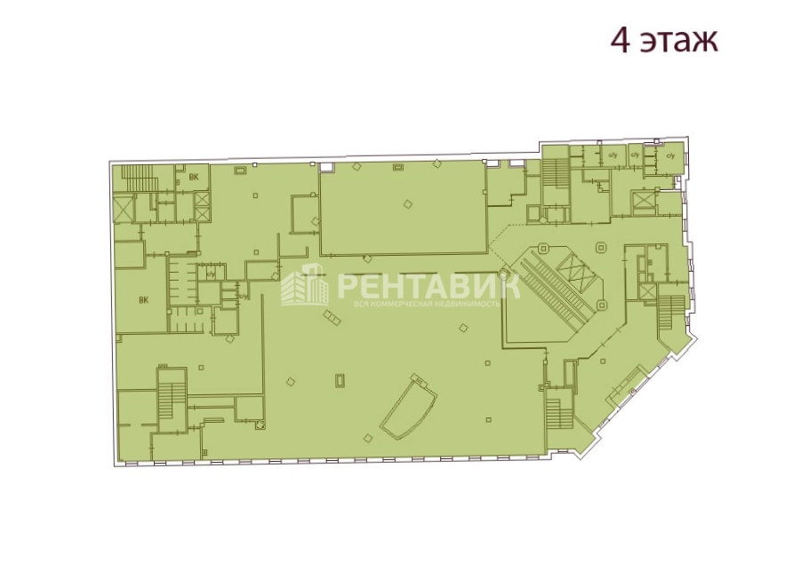 Здание целиком Адмирал площадью 9290 квадратных метров